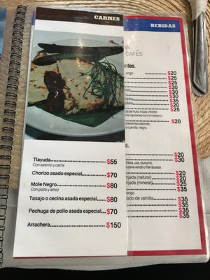 Menu photo 3 Tayu Oaxaca, OAX Menu photo 3 Tayu Oaxaca, OAX