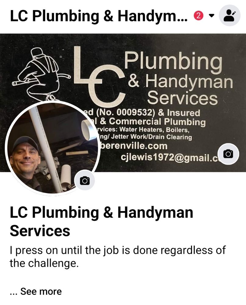 Slide of LC Plumbing and Handyman Services