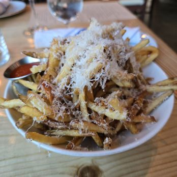 The Lazy Goat - Giant portion of Pommes Frites - Mediterranean Near Me - Greenville, South Carolina
