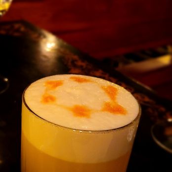 Cendrillon - a drink in a glass on a table - Canadian (New) Near Me - Quebec City, Quebec
