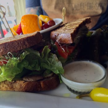 Asylum Restaurant - Veggie sandwich - thumbs up from the husband. - American Near Me - Jerome, Arizona Asylum Restaurant - Veggie sandwich - thumbs up from the husband. - American Near Me - Jerome, Arizona