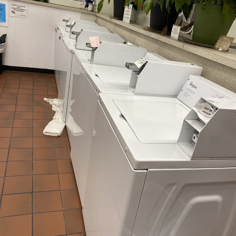 Laundromat Express - Out of orders on right side - Laundromat Near Me - Springfield, Massachusetts