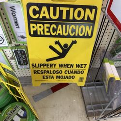 Caution sign for sale