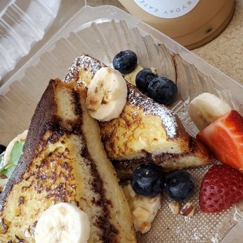 Everyday Eatery - Vanilla latte and Nutella French toast(has nuts) - Cafes Near Me - Irvine, California Everyday Eatery - Vanilla latte and Nutella French toast(has nuts) - Cafes Near Me - Irvine, California