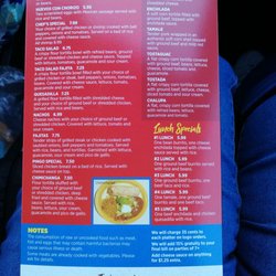 OAXACA Mexican Restaurant - Menu Pg 5
