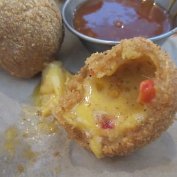 Moxie Burger - Inside of a Pimento Bite. - Burgers Near Me - Marietta, Georgia