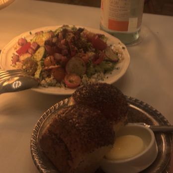 Sunny's Steakhouse - Bread rolls, wedge salad - Cocktail Bars Near Me - Miami, Florida