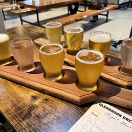 two beer flights