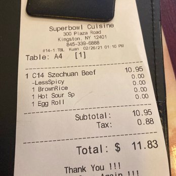 Super Bowl Cuisine - Very good price for all this food - Chinese Near Me - Kingston, New York Super Bowl Cuisine - Very good price for all this food - Chinese Near Me - Kingston, New York