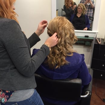 Traci Woodard Salon - Mallory getting work done! - Hair Salons Near Me - Destrehan, Louisiana