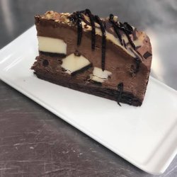 Chocolate mousse cheesecake