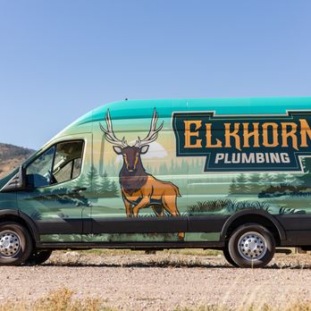 Elkhorn Plumbing - Van in a mountain landscape in rural Idaho, near Malad - Plumbing Near Me Elkhorn Plumbing - Van in a mountain landscape in rural Idaho, near Malad - Plumbing Near Me