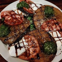 Eggplant Caprese Salad