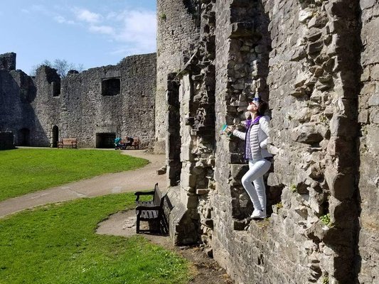 Chepstow Castle by null