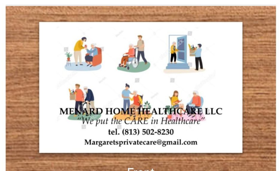 MENARD HOME HEALTHCARE Updated September 2024 2815 Woodland Meadows Rd, Mulberry, Florida