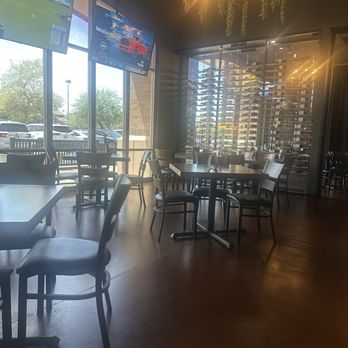 The Parlay Kitchen + Cocktails - Inside, wine rack view - Gastropubs Near Me - Chandler, Arizona The Parlay Kitchen + Cocktails - Inside, wine rack view - Gastropubs Near Me - Chandler, Arizona