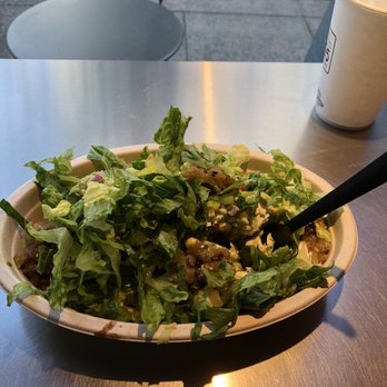 Chipotle Mexican Grill - Bean & rice bowl sans meat!  yumm - Mexican Near Me - Portland, Oregon