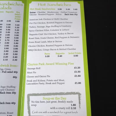 Menu photo 1 Baguettes Rochdale, XGM