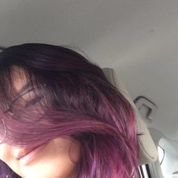 Fresh out the salon! Jenny styled my hair after coloring it and I couldn't be happier
