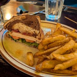 Moriarty's Restaurant and Irish Pub - Sandwich and fries