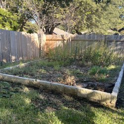 Demolition Tobias - Heres a before from a garden bed that needed to be removed. 15ft x 15ft about 18inches deep.