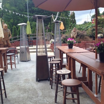 Pints Barn - The patio area with Big Foot. - Sports Bars Near Me - Tumwater, Washington Pints Barn - The patio area with Big Foot. - Sports Bars Near Me - Tumwater, Washington