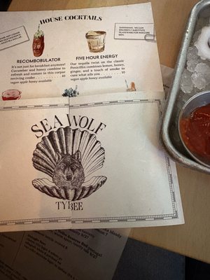 Menu photo 7 Sea Wolf Tybee Tybee Island, GA