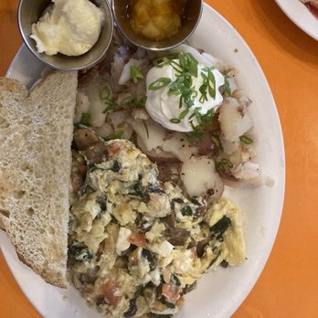 Jelly - Boulder scramble with sourdough bread - New American Near Me - Denver, Colorado Jelly - Boulder scramble with sourdough bread - New American Near Me - Denver, Colorado