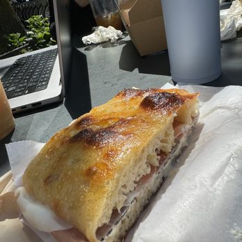 Radio Bakery - Prosciutto burrata sandwich - Bakeries Near Me - Brooklyn, New York Radio Bakery - Prosciutto burrata sandwich - Bakeries Near Me - Brooklyn, New York