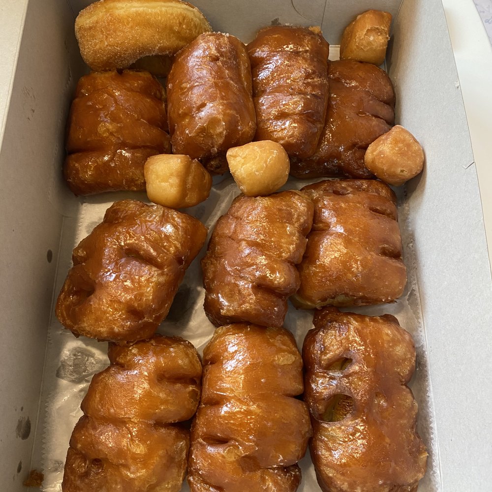 Royal Donut - Banana Bear Claws...too bad not Scratch N Sniff pic - Donuts Near Me - Daly City, California