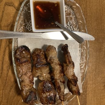 Smile Thai And Asian Kitchen - Moo Ping Pork on a skewer - Thai Near Me - Palatine, Illinois Smile Thai And Asian Kitchen - Moo Ping Pork on a skewer - Thai Near Me - Palatine, Illinois