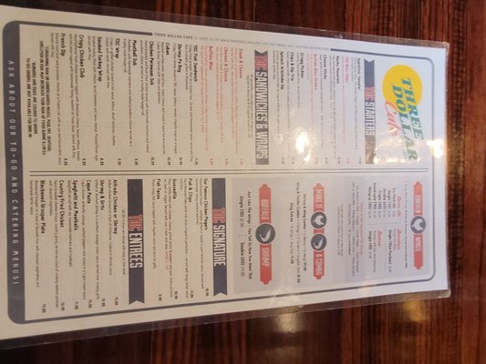 Menu photo 2 Three Dollar Cafe Kennesaw, GA Menu photo 2 Three Dollar Cafe Kennesaw, GA