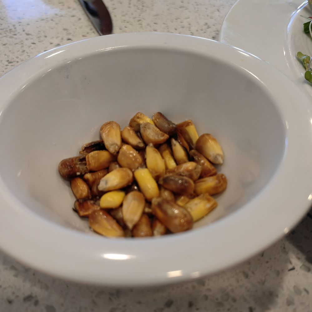 tasty roasted corn kernels. Watch your fillings though! tasty roasted corn kernels. Watch your fillings though!
