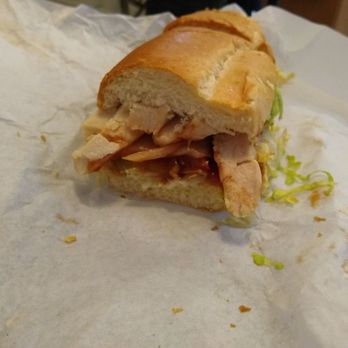The Spread - BBQ sandwich with the BBQ sauce in the middle is sandwich and not on top of meat - Sandwiches Near Me - Desert Hot Springs, California