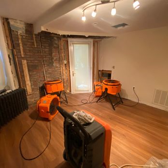 Water Damage DMV - After the Demolition with equipment set up - Damage Restoration Near Me - Great Falls, Virginia Water Damage DMV - After the Demolition with equipment set up - Damage Restoration Near Me - Great Falls, Virginia
