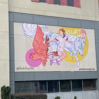 Kelly O’Hara Mural - Public Art Near Me - Atlanta, Georgia Kelly O’Hara Mural - Public Art Near Me - Atlanta, Georgia