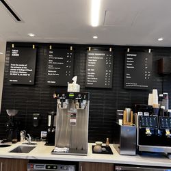 Thrivehere@Auburn - Drink choices from the coffee shop