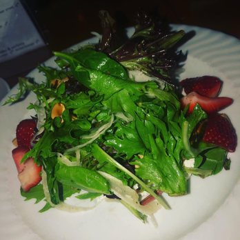 The Blue Point - Early spring strawberry and fennel salad - New American Near Me - Duck, North Carolina The Blue Point - Early spring strawberry and fennel salad - New American Near Me - Duck, North Carolina
