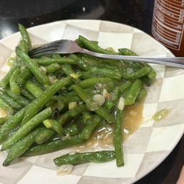green beans were ok