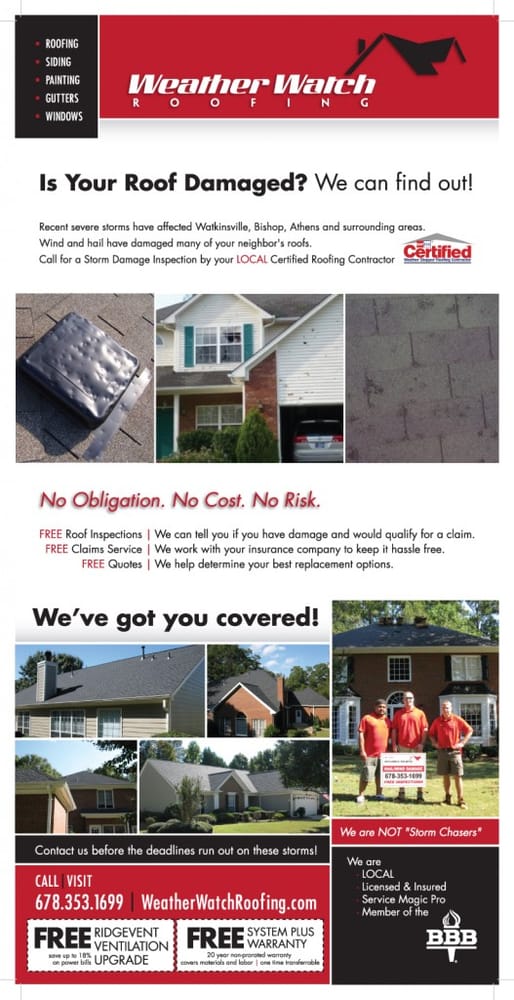 Slide of Weather Watch Roofing