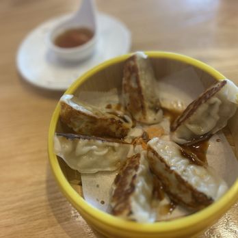 Mr Pan Ramen House - Pork Gyoza -- crispy, flavorful, and perfectly cooked. - Ramen Near Me - North Charleston, South Carolina Mr Pan Ramen House - Pork Gyoza -- crispy, flavorful, and perfectly cooked. - Ramen Near Me - North Charleston, South Carolina