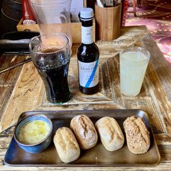 Atlantic Inn - Mini soda breads, whipped rosemary & sea-salt butter £6.25