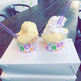 Pappalecco - 2 small gelatos 2 cannoli & 1 Eclair to go turned out to be around $35 including %15 tip!!! - Sandwiches Near Me - San Diego, California