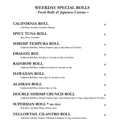 Menu photo 1 Moon Beach Sashimi & Grill Buena Park, CA Menu photo 1 Moon Beach Sashimi & Grill Buena Park, CA