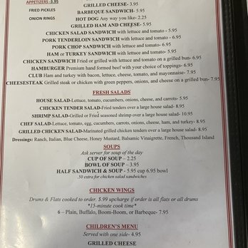 Hometown Cafe - the menu of the restaurant - Breakfast & Brunch Near Me - Franklinton, North Carolina