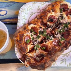 Arbru On The River - Classic pizza and session lager