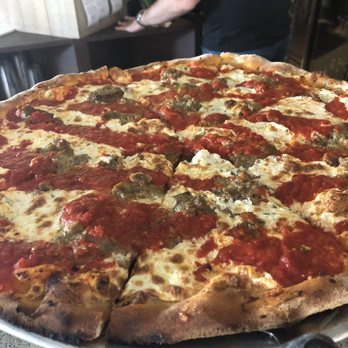 Tucci's Pizza - Large Meatball and Ricotta pizza. - Pizza Near Me - Boca Raton, Florida