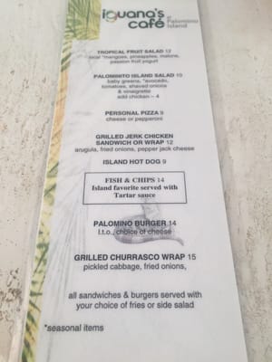 Menu photo 1
