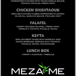 Mezame - Our Menu ;)