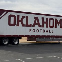 The Gaylord Family Oklahoma Memorial Stadium - Equipment trailer
